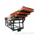 belt conveyor with hydraulic lifting system